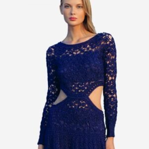 BLUE LONG DRESS
